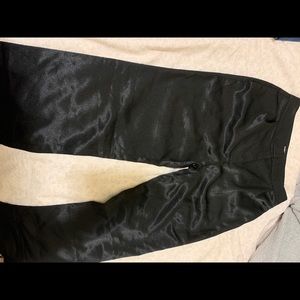 Black Flared High Waisted Pants